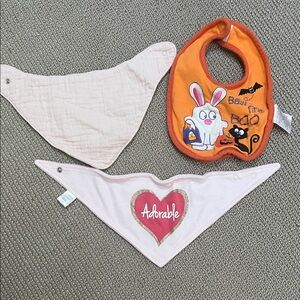 Adorable Kids Bib Set